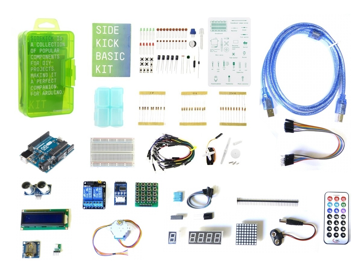Arduino Advanced Kit 42 Parts With Arduino Uno Original Arduino Electronics And Robotics 5894