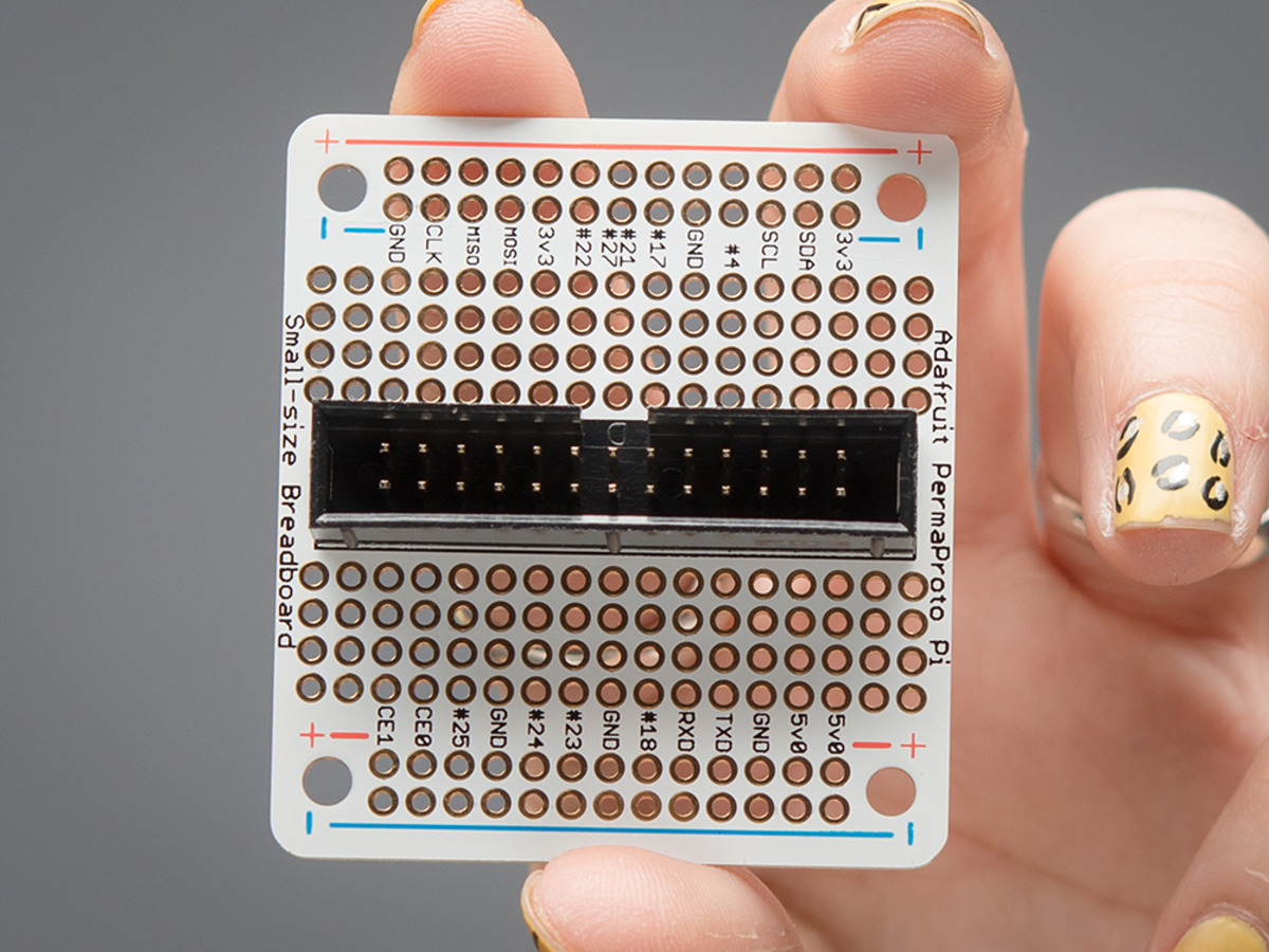 solderless breadboard raspberry pi