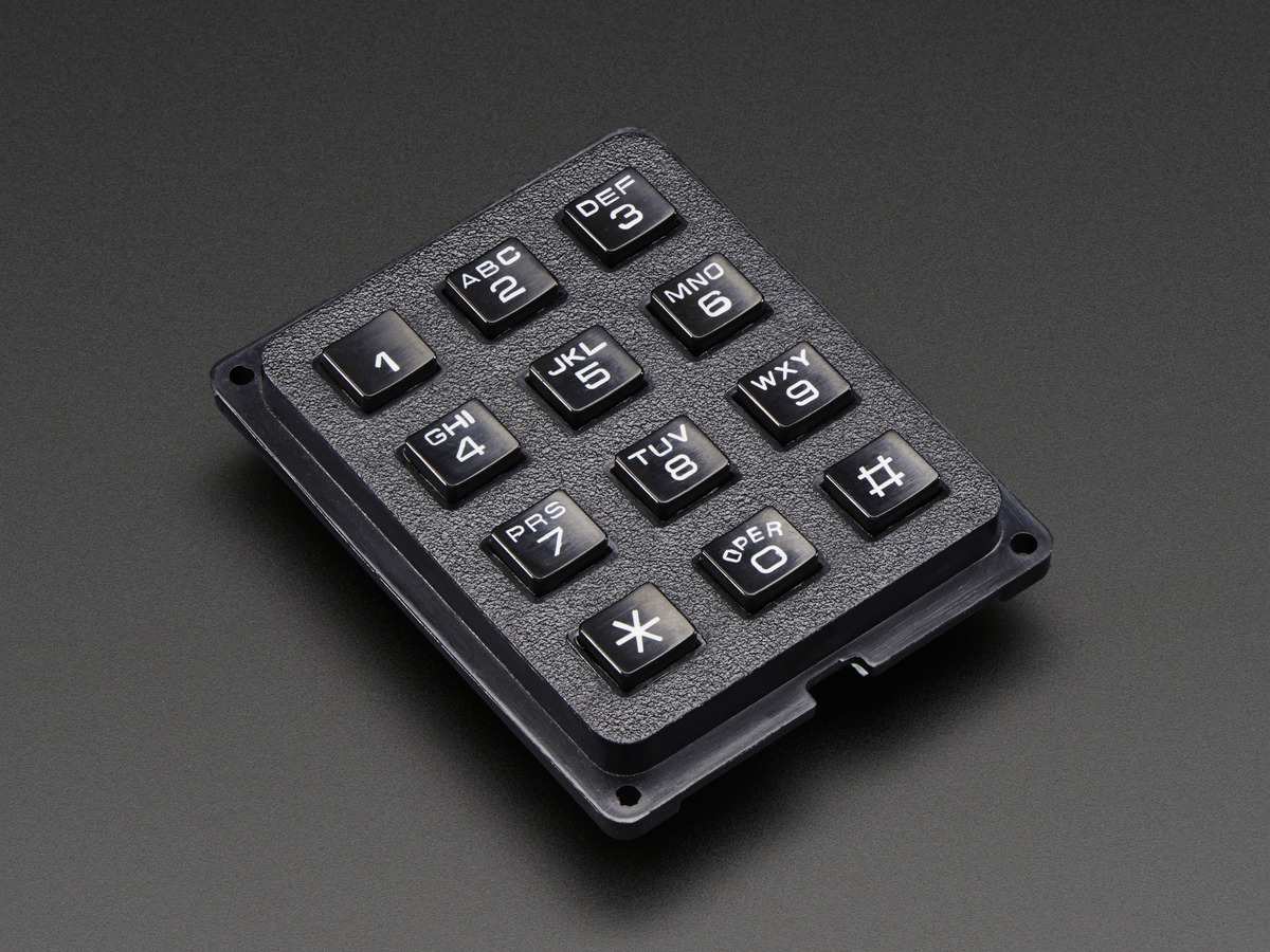 Keypad. Keypad 3x12. Keypad 1. Keypad 4x4. Keypad 1x4.