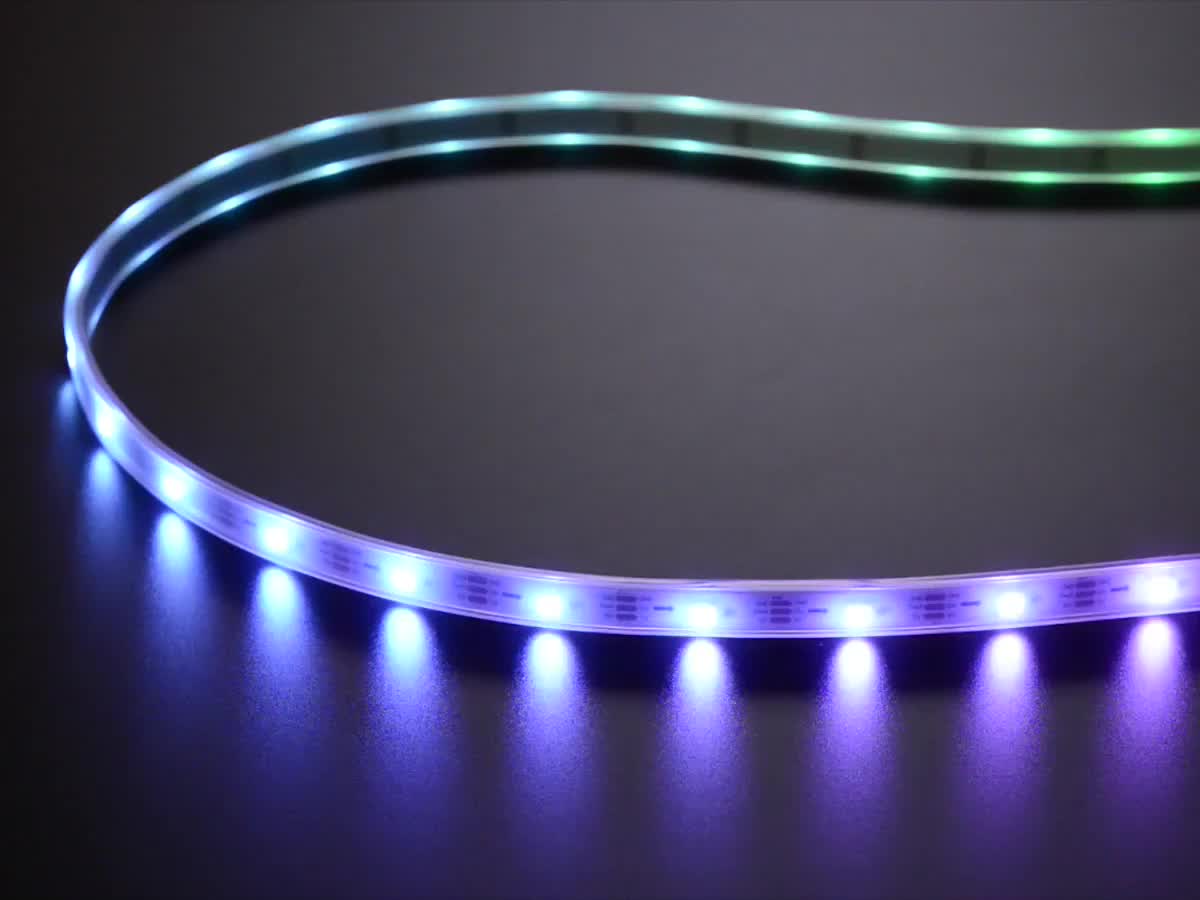 E led. Foton 602039 led-strip. NEOPIXEL Noise Effect. Led strip Simulator. NEOPIXELS.