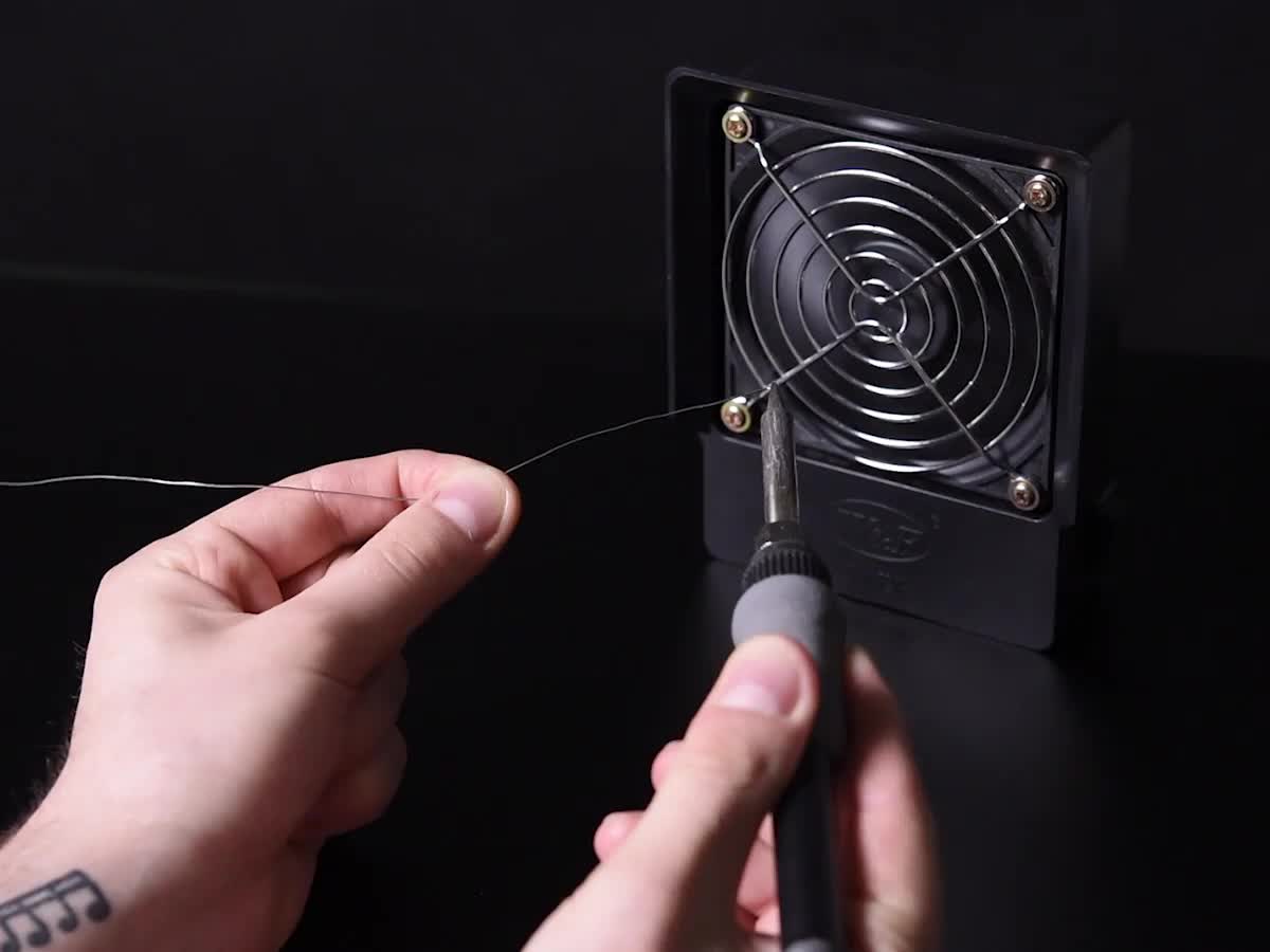 miniature desk fan