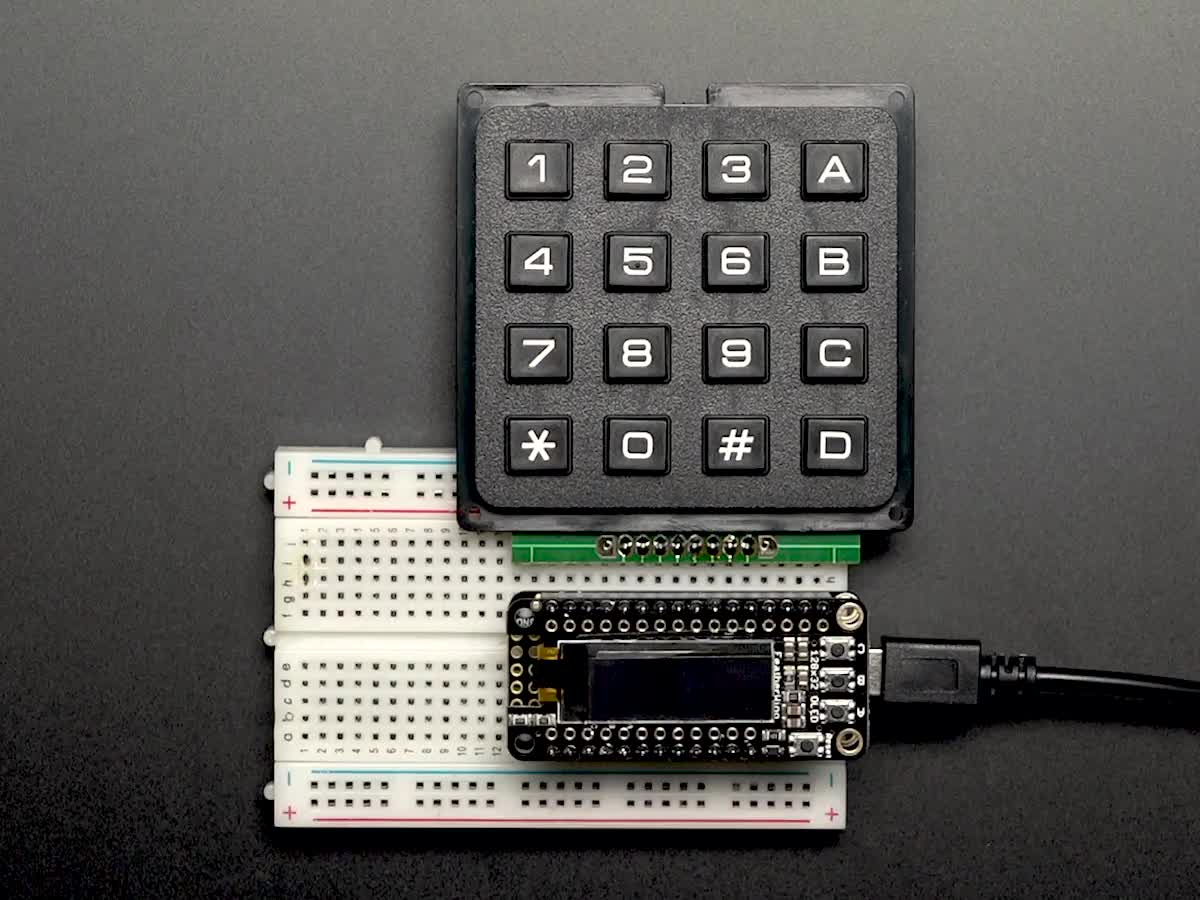 Adafruit 3844 4x4 Matrix Keypad Arduino Electronics And Robotics Electan Online Store 7779