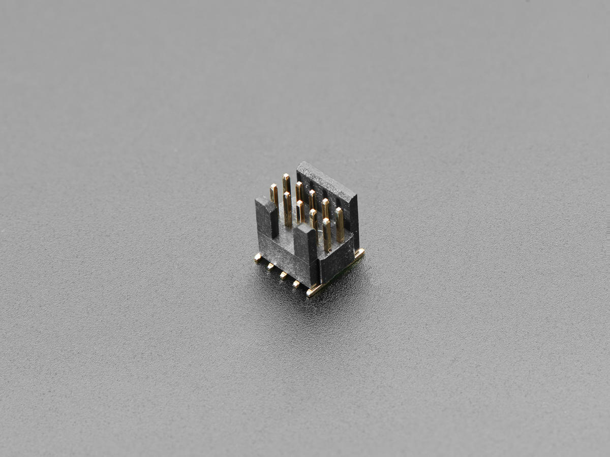 Adafruit 4048 Mini Swd 0 05 Pitch Connector 10 Pin Smt Box Header Arduino Electronics And Robotics Electan Online Store